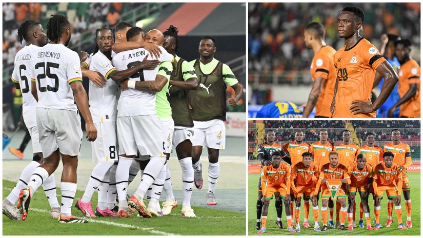 Ghana, Zambia, and Niger will be in the spotlight in African WC qualifiers today (©AFP)