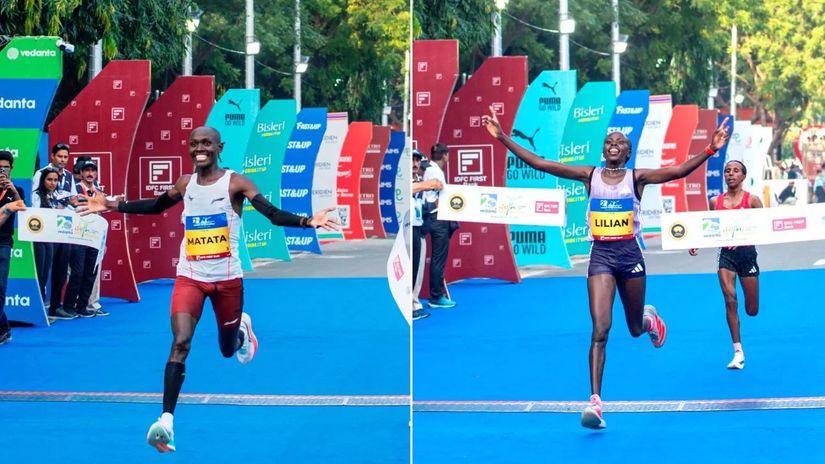 Kenyans reign supreme in Delhi Half Marathon