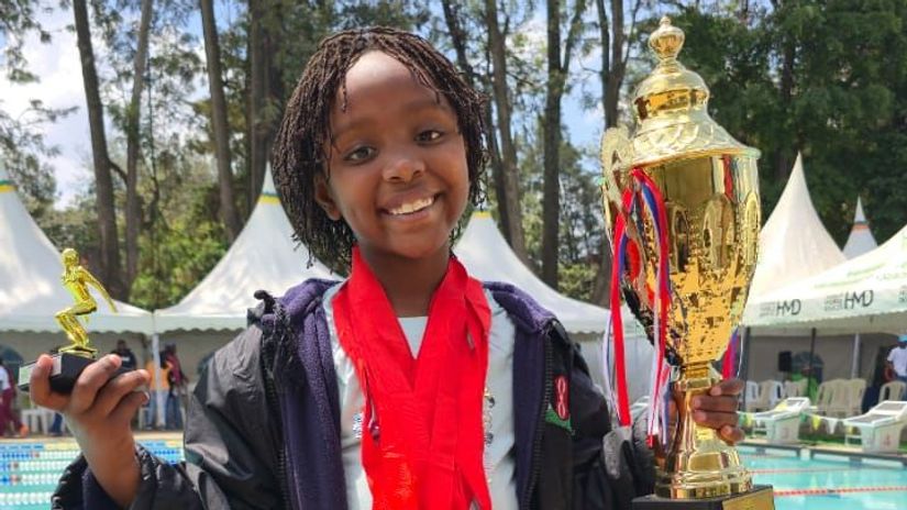 Adia Mwende ©Kiambu County Aquatics Association