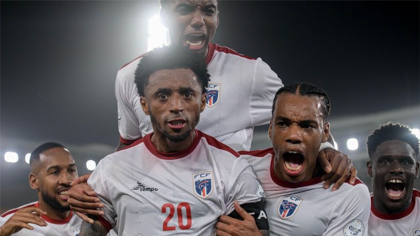 A serious and much-deserved celebration is about to happen in case of Cabo Verde's victory (©Didier Lefa/Gallo Images)