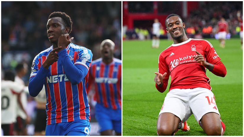 Nketiah and Hudson-Odoi (©Getty Images)