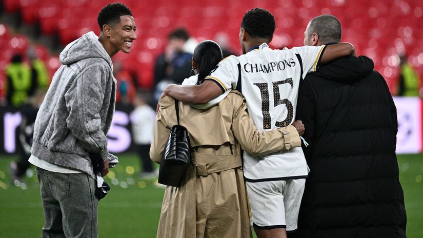 Bellingham family together (©Gallo Images)