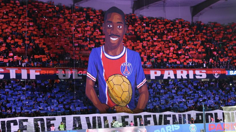 Choreography of PSG fans (©Gallo Images)