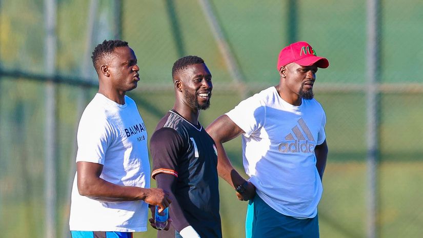 Victor Wanyama, Faruk Shikalo and Mcdonald Mariga© Mozzart Sport