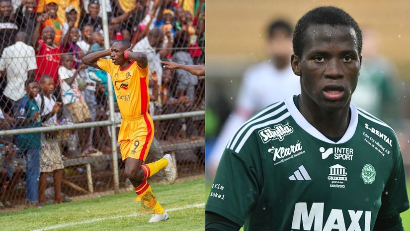 Moses Shumah/Stanley Wilson ©Power Dynamos/Enkopings