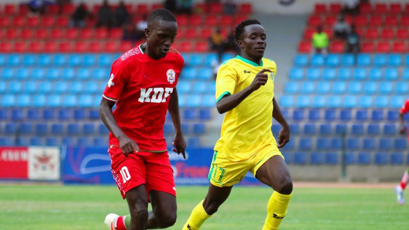 Ulinzi Stars head coach reveals why he has changed Boniface Muchiri's position