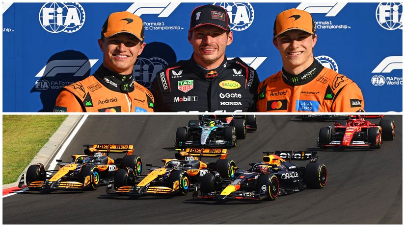 Who will be champion - Verstappen, Norris or Piastri? (©Getty Images)