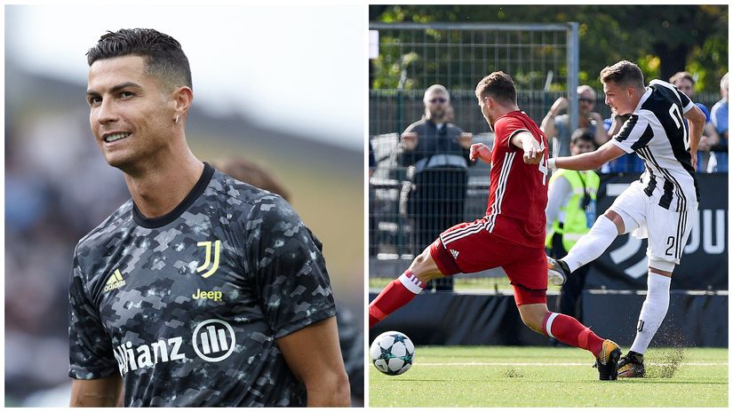 Cristiano Ronaldo; Cendrim Kameraj in action (©Gallo Images)