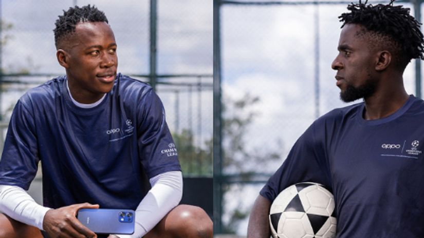 Michael Kibwage, Austine Odhiambo © OPPO