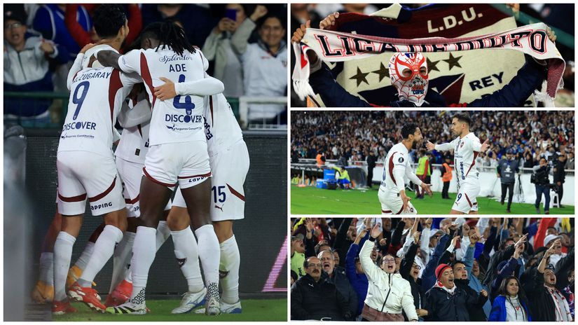 LDU Quito stunned the much stronger rival (©Franklin Jacome/Getty Images)
