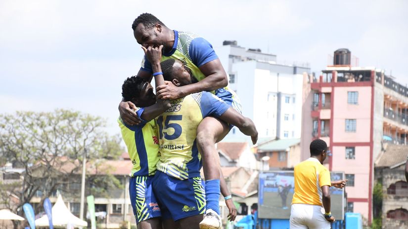 Menengai Oilers celebrate ©Tabby Nashipae