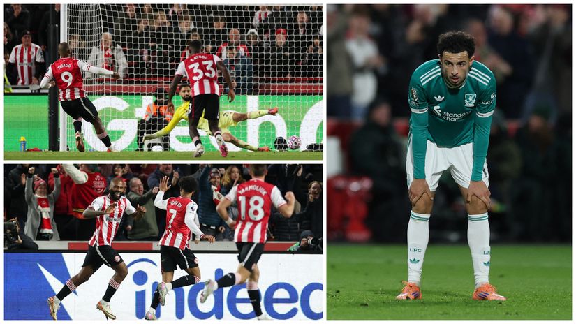 Enemies swap - Brentford toppled Reds and pushed them behind Man United
