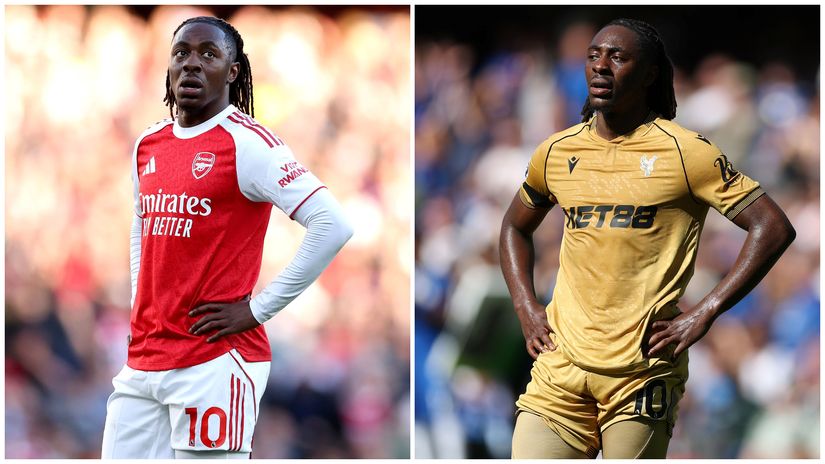 Eze with Arsenal and Crystal Palace (©Getty Images)