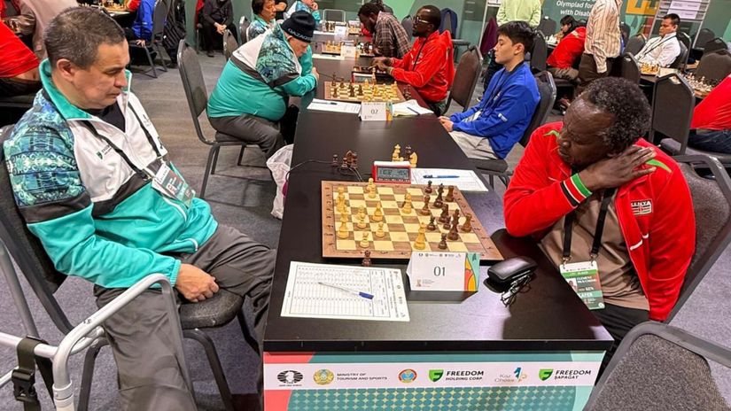Historic moment as Kenyan player claims bronze at Chess Olympiad