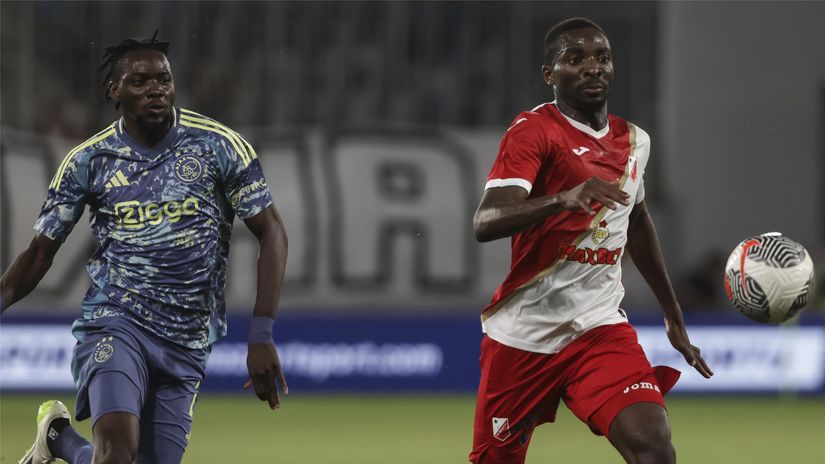 Sichenje in action for Vojvodina (©Srdjan Stevanovic/Getty Images)