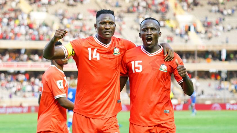 Harambee Stars captain Michael Olunga backs Ryan Ogam to shine in Austria