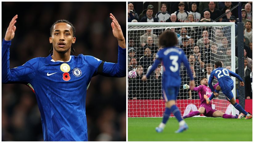 Joao Pedro's goal and celebration (©Getty Images)
