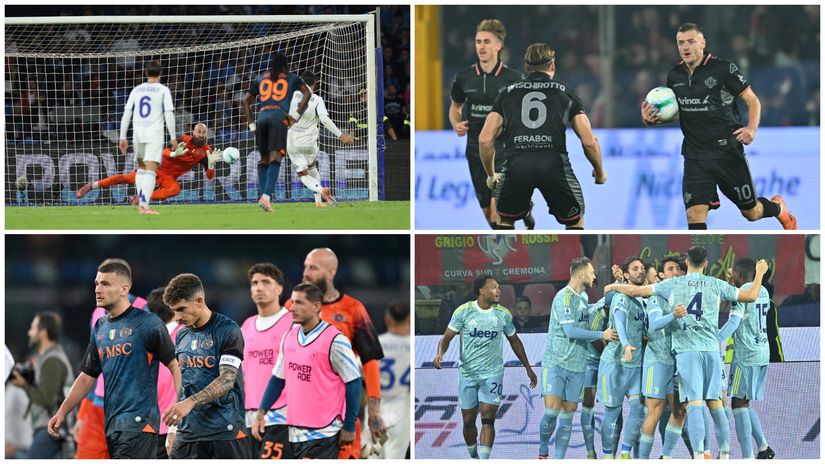 Exciting Serie A night and different outcomes for Napoli and Juve (©Getty Images)