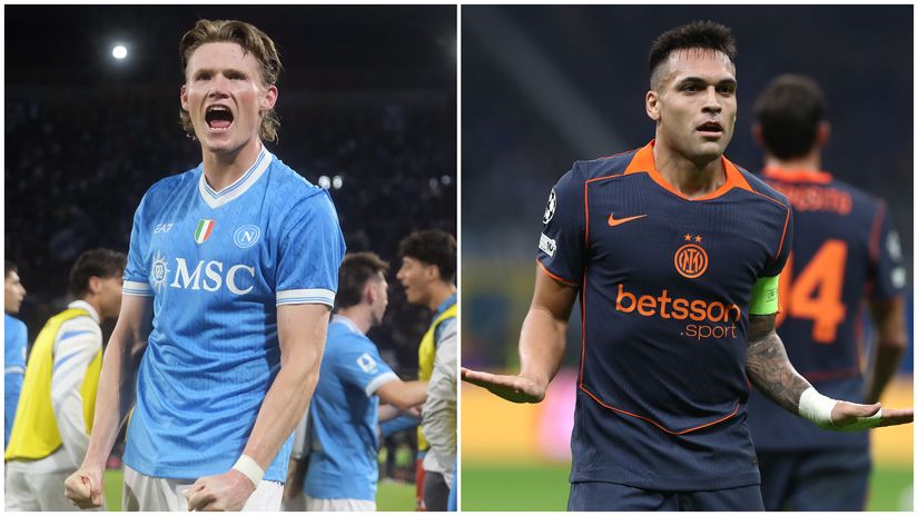 Scott McTominay and Lautaro Martinez (©Getty Images)