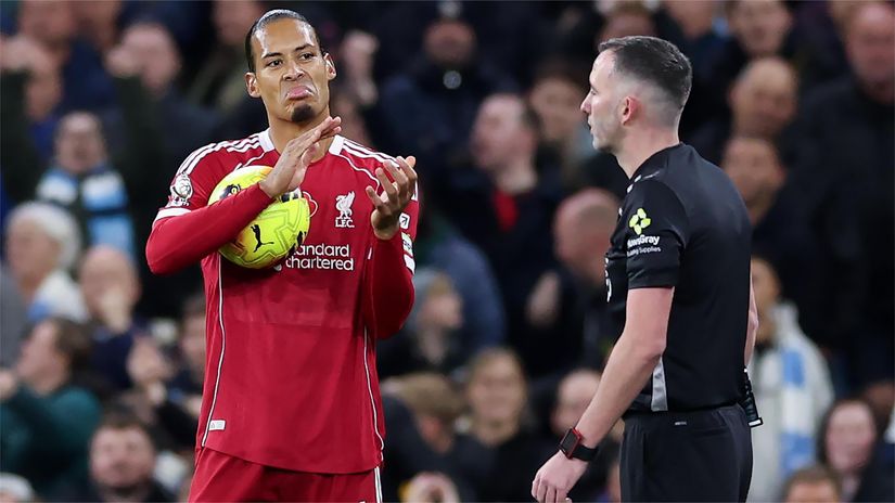 VVD's face says it all... (©Michael Regan/Getty Images)