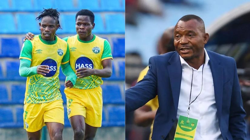 Nairobi United players/Papy Kimoto ©Nairobi United/SABC Sport