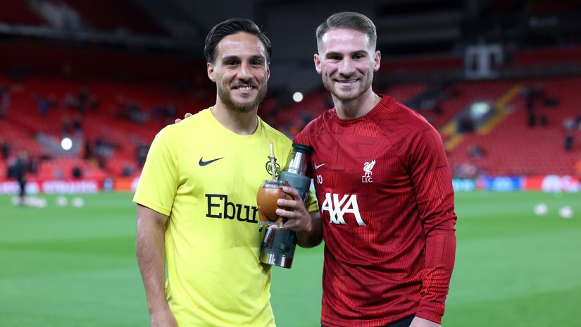 Kevin and Alexis Mac Allister (©Getty Images)