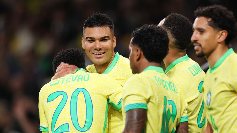 Brazil's Chelsea and United stars easily tame Lions of Teranga