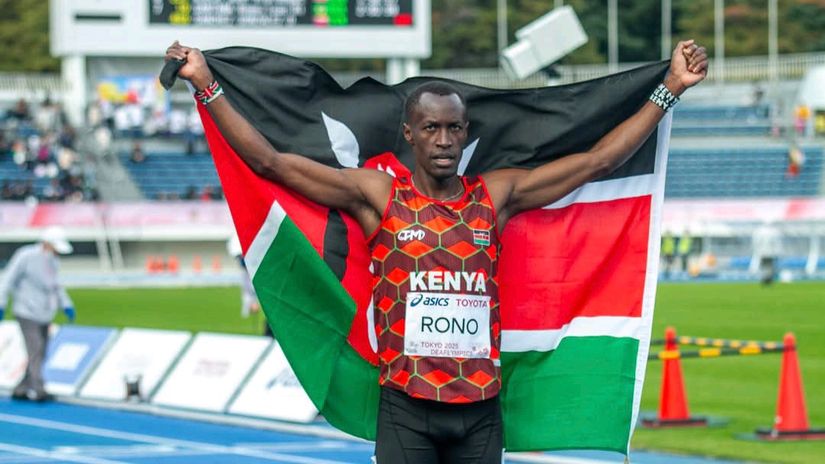 Deaflympics: Wandia, Rono set to bag millions of shillings after defending titles in Tokyo