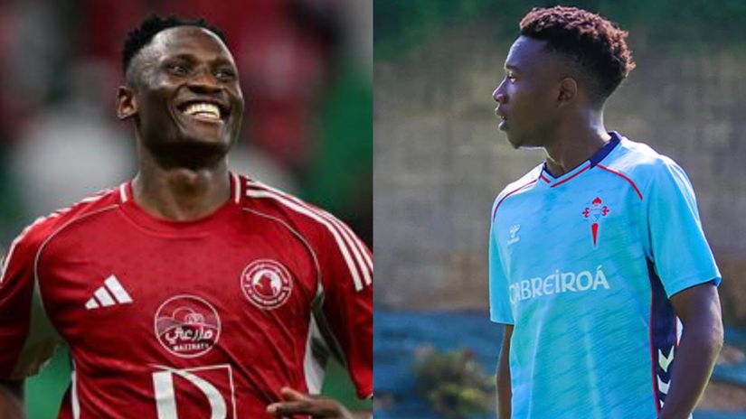 Michael Olunga and Aldrine Kibet © courtesy