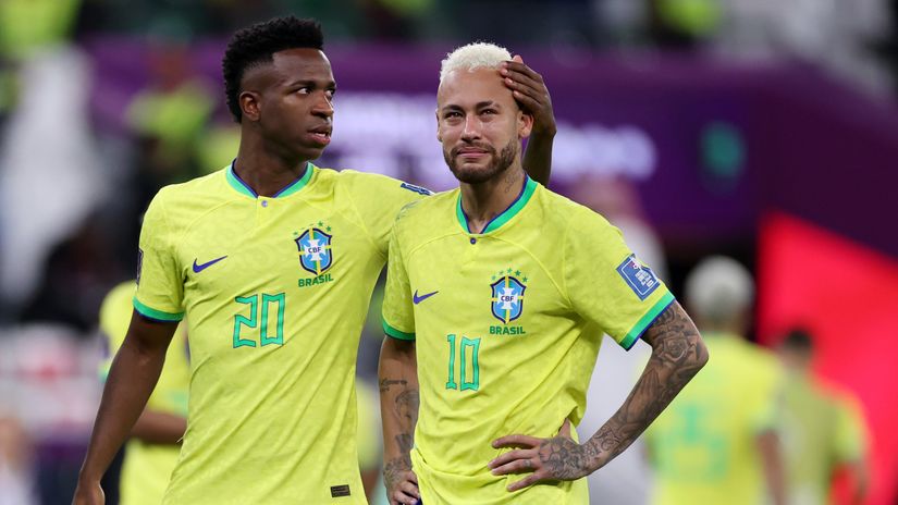 Vinicius and Neymar (©Gallo Images)