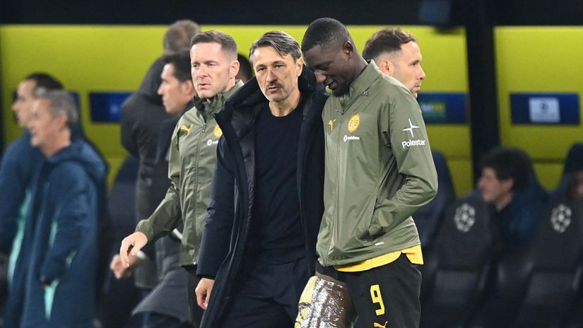Niko Kovac & Serhou Guirassy (©AFP)