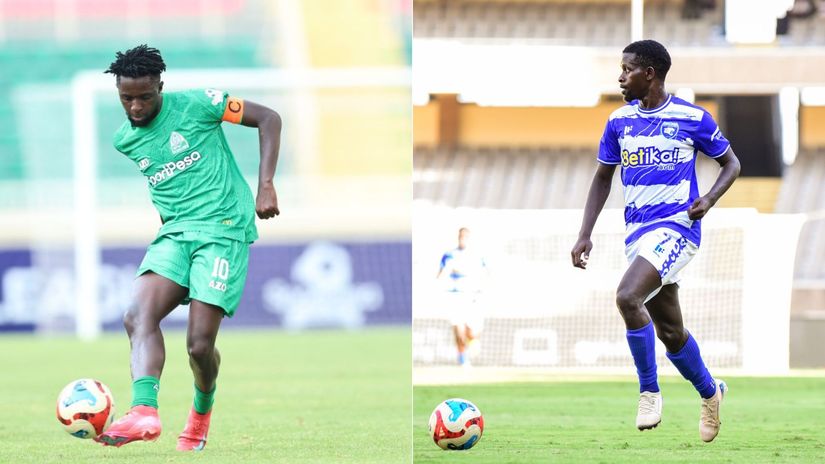 Austin Odhiambo, Tyson Otieno © Gor Mahia, AFC Leopards