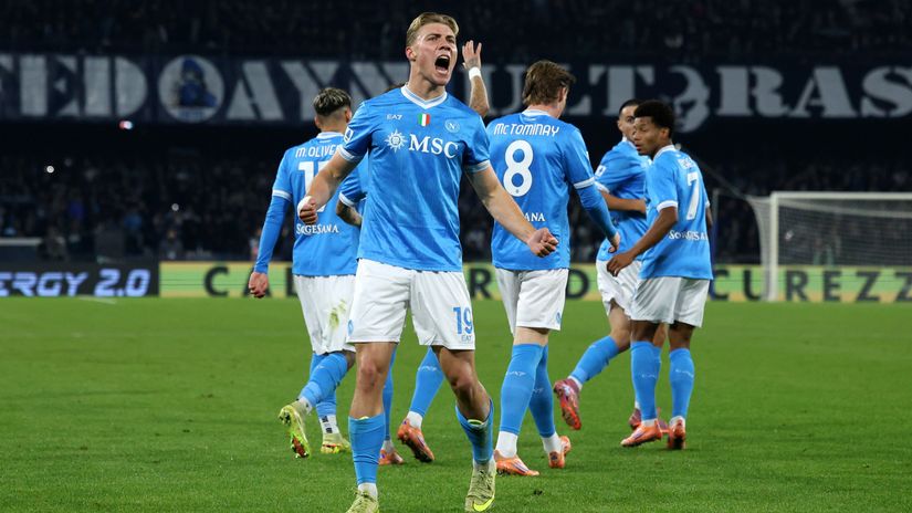 Napoli's hero - Rasmus Hojlund (©Francesco Pecoraro/Getty Images)