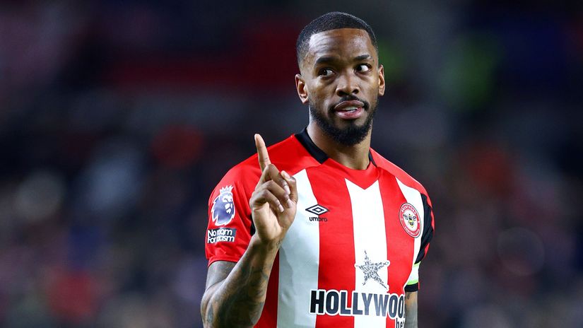 Ivan Toney during his Brentford days (©Clive Rose/Getty Images)