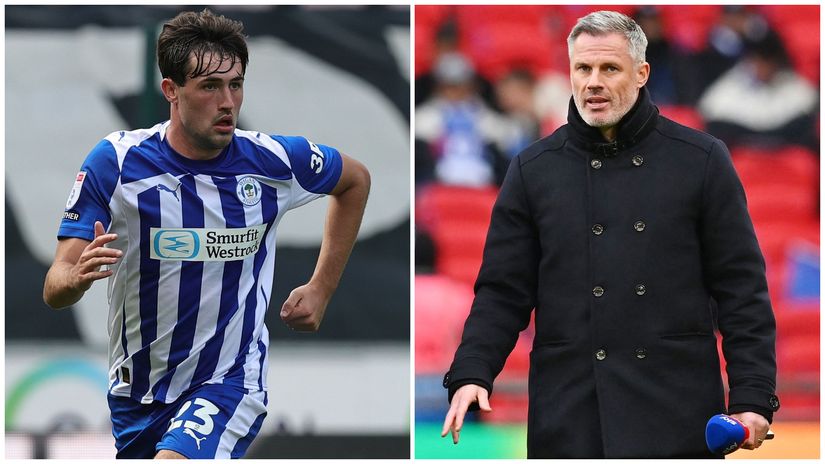 James & Jamie Carragher (©Getty Images/AFP)