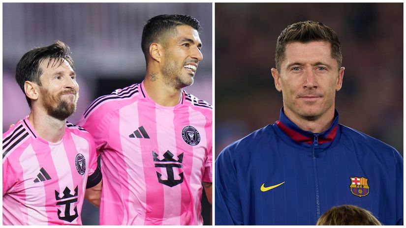 Messi, Suarez and Lewandowski (©Gallo Images)