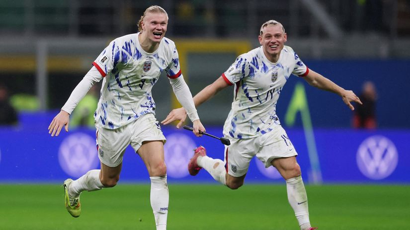 Haaland & Ryerson representing Norway (©Reuters/Claudia Greco/Gallo Images)