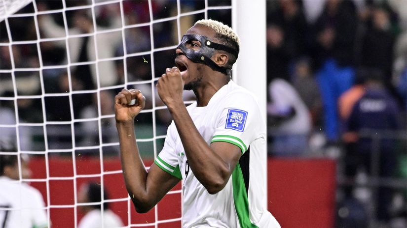 Victor Osimhen (©REUTERS/Abdelmjid Rizkou)