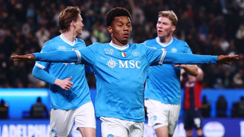 The man who single-handedly killed Bologna - David Neres (©Reuters/Guglielmo Mangiapane/Gallo Images)