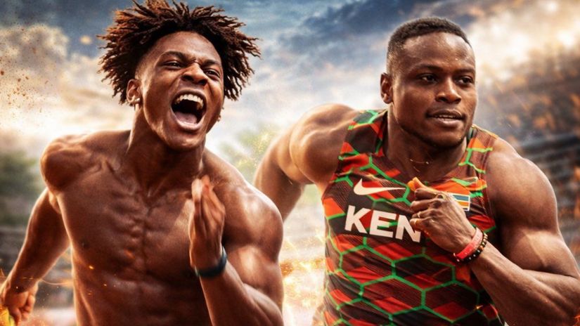 Popular YouTuber iShowSpeed to race Omanyala during African tour