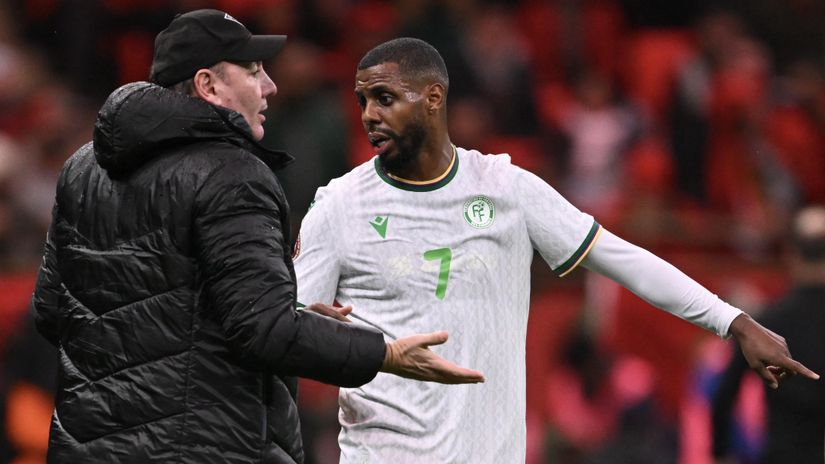 Stefano Cusin and Faiz Selemani (©AFP)