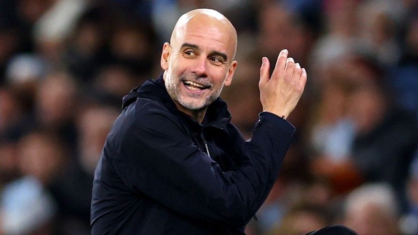 Pep Guardiola (©Molly Darlington/Getty Images)