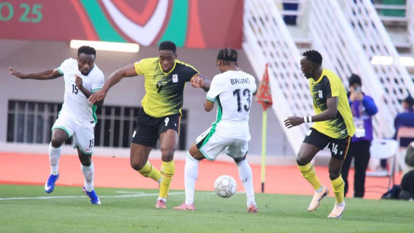 Cranes vs Nigeria © Uganda Crances on X