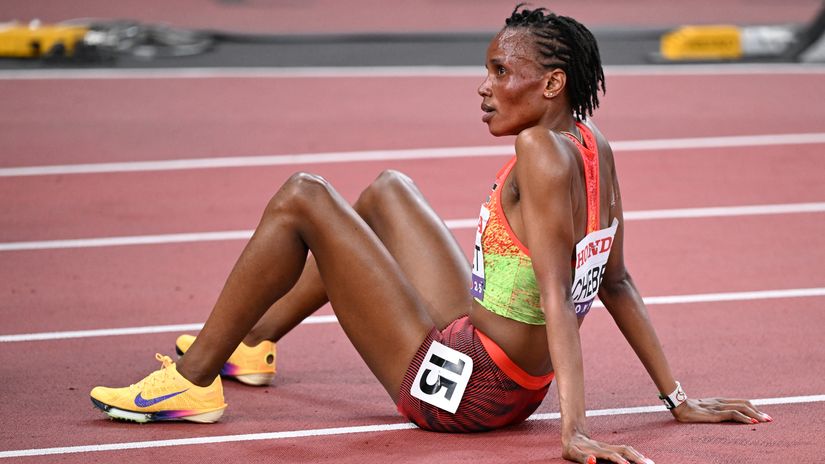 Beatrice Chebet out of hat-trick attempt at World Cross Country championships