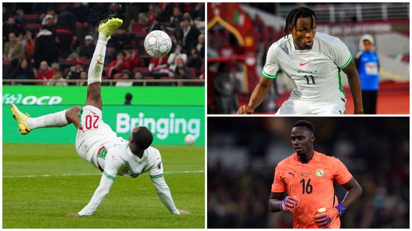 El Kaabi, Chukwueze, and Mendy (©Gallo Images)