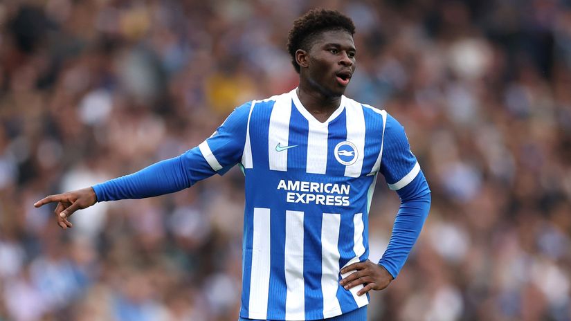 Carlos Baleba (©Alex Pantling/Getty Images)