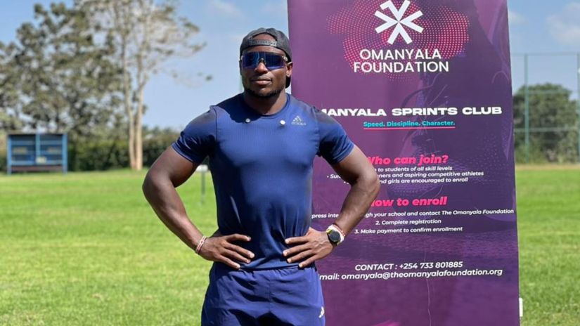 Omanyala reveals plans to open public sprint club