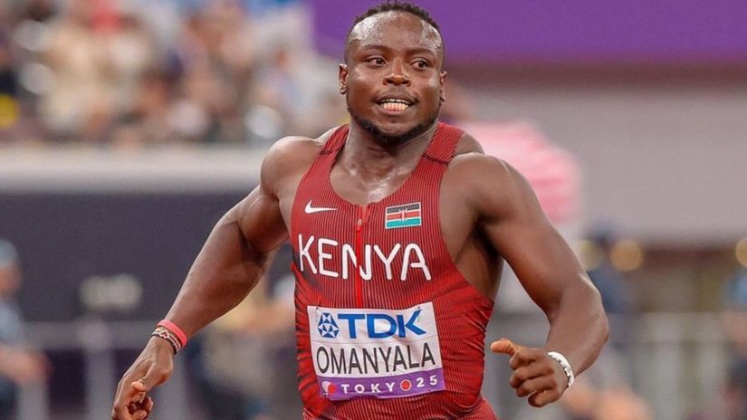 Ferdinand Omanyala © Team Kenya