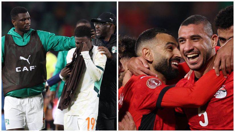 Tears of sadness and ecstasy after the match... (©AFP)
