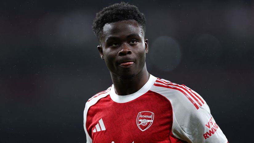 Bukayo Saka (©Justin Setterfield/Getty Images)